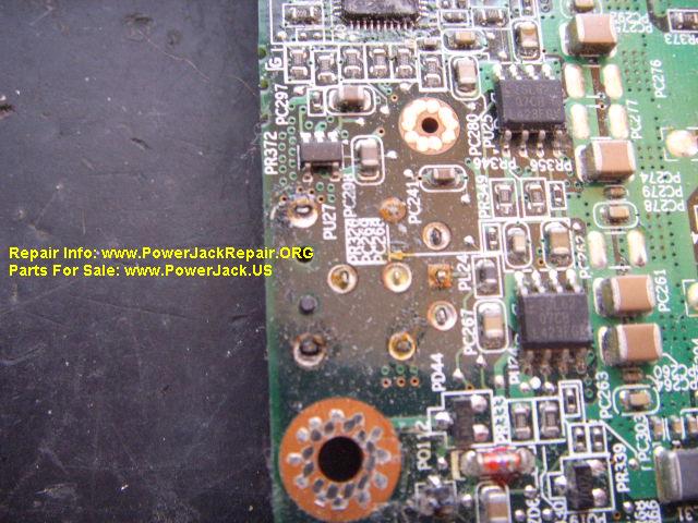 Dell Inspiron 1150 dc port repair