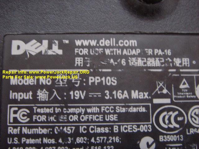 Dell Inspiron PP10S 2200 connector replacement