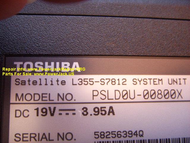 Toshiba Satellite L355-S7812 PLD0U-00800X