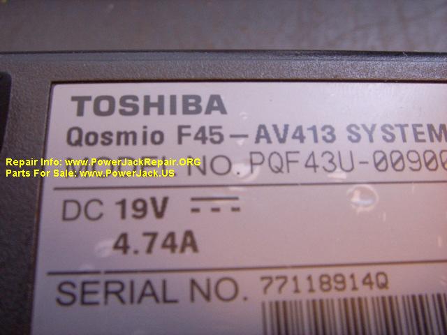 Toshiba Qosmio F45-AV413 PQF43U-00900