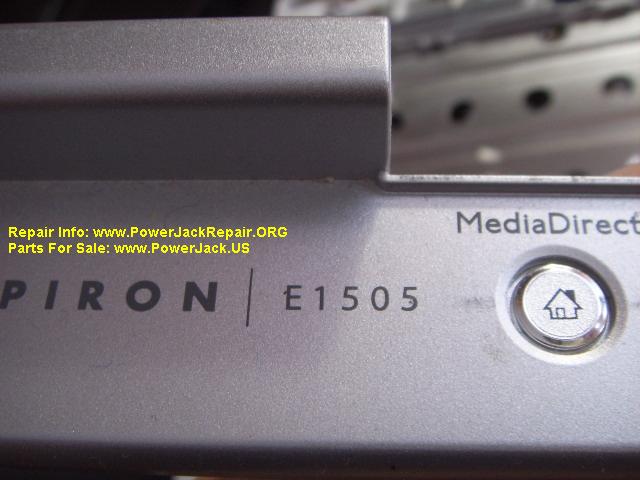Dell Inspiron E1505 dc jack replacement