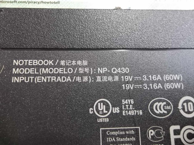 np-q430 q430 samsung dc jack repair socket connector input port inlet
