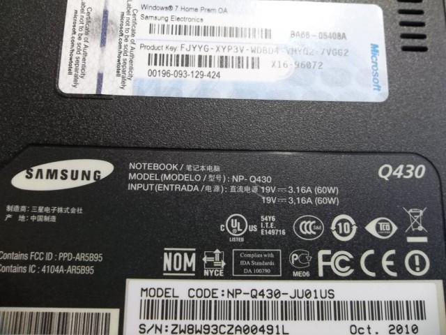q430 np-q430 samsung AC DC power jack repair socket port connector