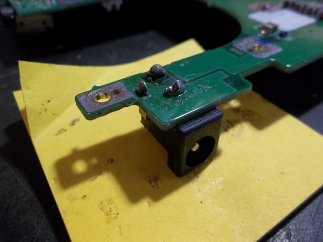 1700t Compaq AC DC power jack repair socket port connector