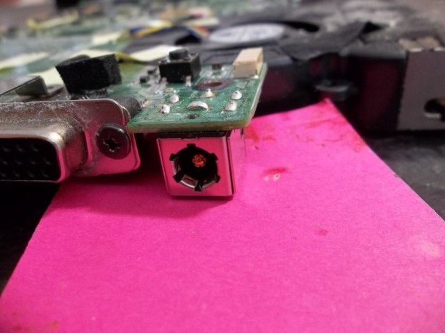g73s asus AC DC power jack repair  connector socket input port