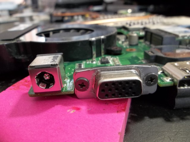 g73s asus AC DC power jack repair  connector socket input port