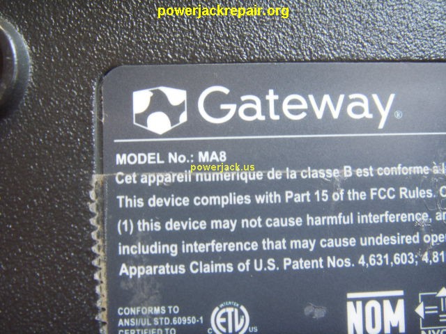 ml6720 ma8 gateway dc jack repair socket port replacement