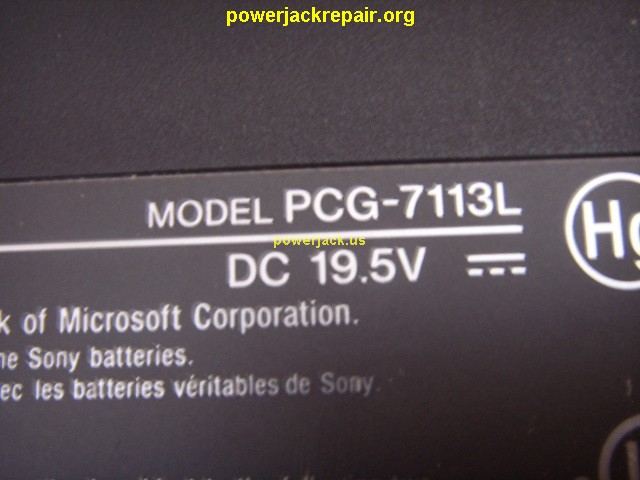 vgn-nr220e pcg-7113l sony dc jack repair socket port replacement