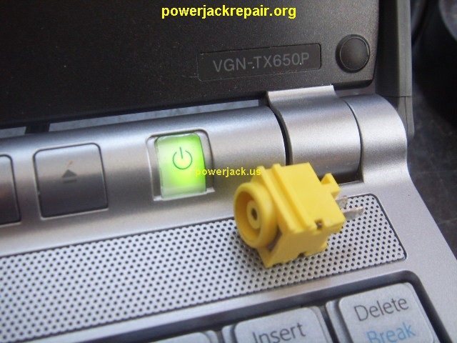 vgn-tx650p sony dc jack repair socket port replacement