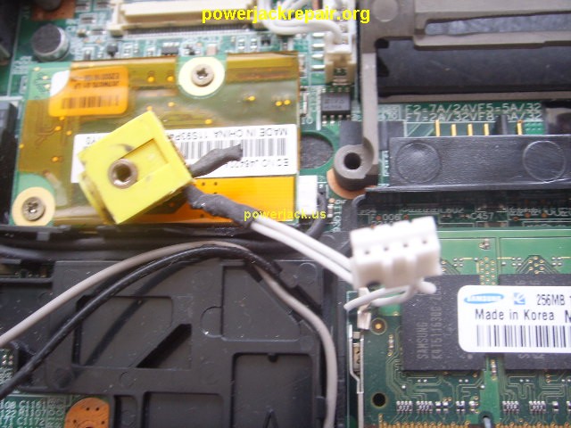 lenovo t43 dc jack repair socket port replacement