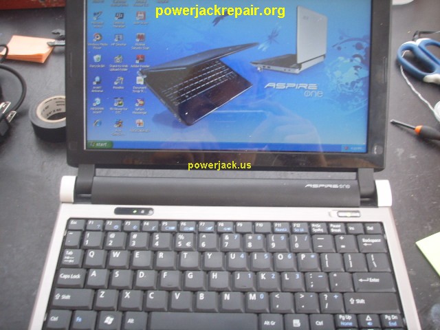 aspire one series kav60 acer dc jack repair socket port replacement