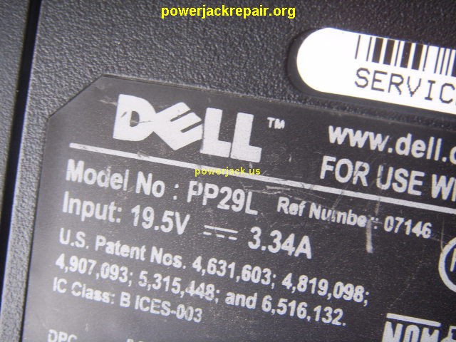 inspiron 1525 pp29l dell dc jack repair socket port replacement