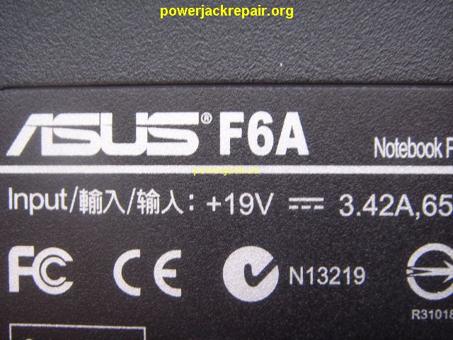 asus f6a dc jack repair socket port replacement