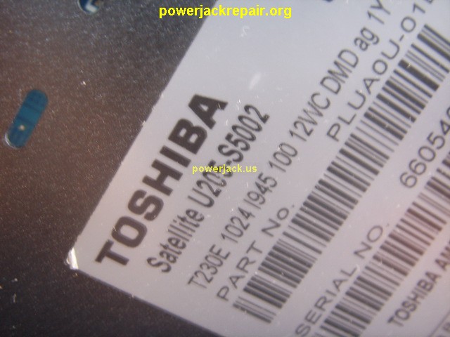 satellite u205-s5002 toshiba dc jack repair socket port replacement