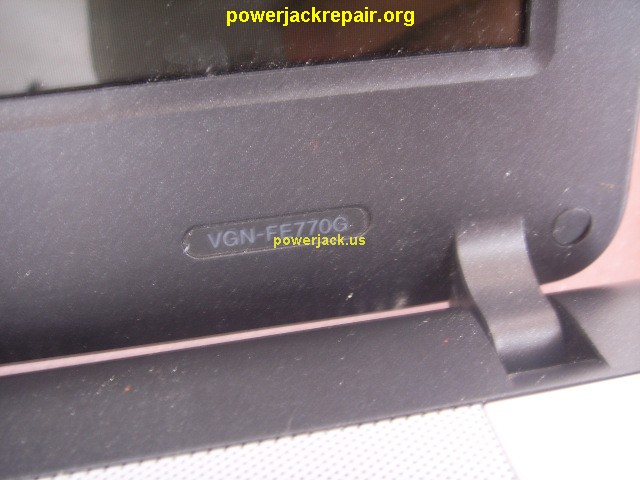 vgn-fe770g pcg-7r2l sony dc jack repair socket port replacement