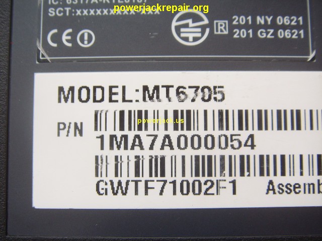 mt6705 gateway dc jack repair socket port replacement