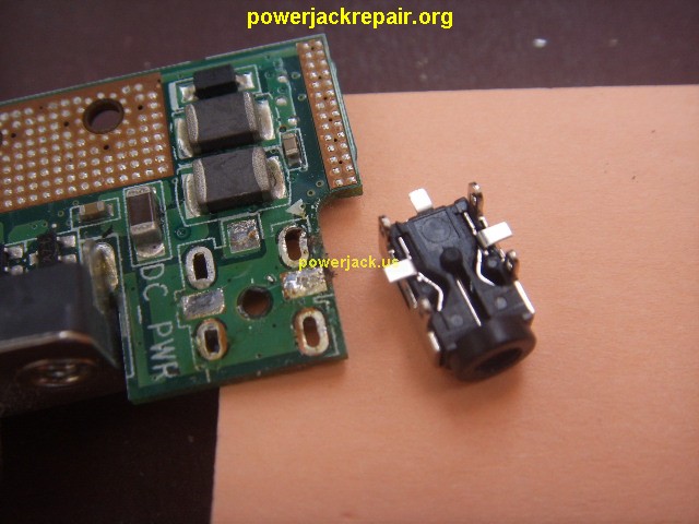 asus eee pc 1005hab dc jack repair socket port replacement