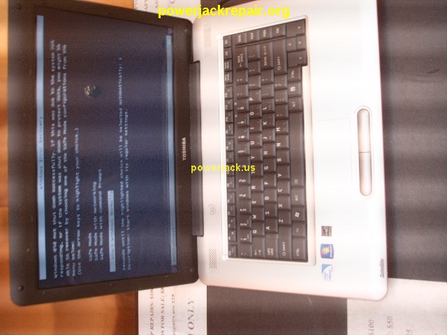 satellite l455-s5980 toshiba dc jack repair socket port replacement