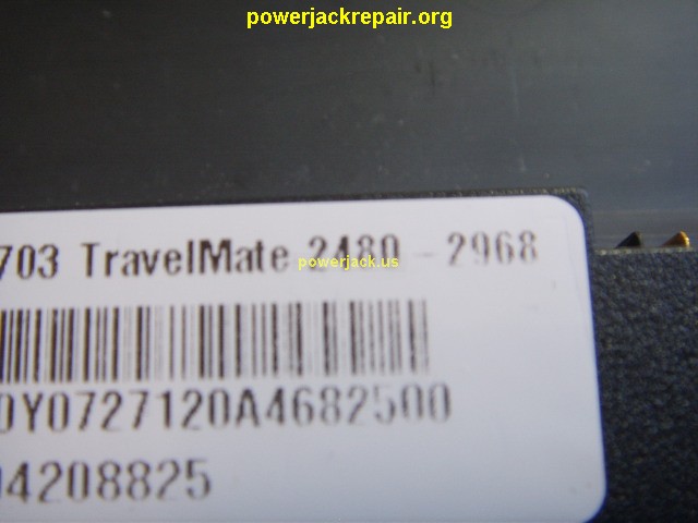 2480-2968 travelmate series acer dc jack repair socket port 