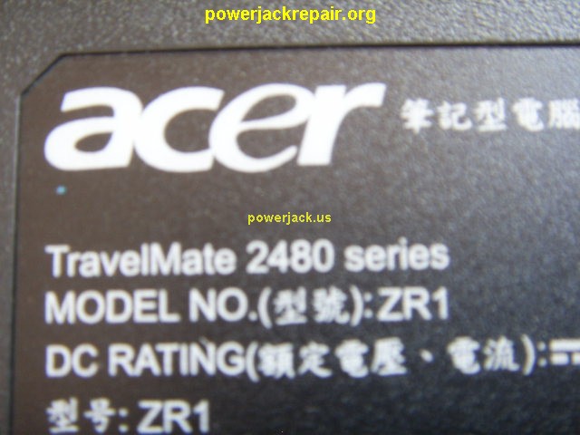2480-2968 travelmate series acer dc jack repair socket port 