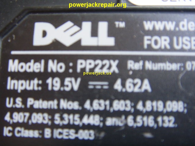 inspiron 1720 pp22x dell dc jack repair socket port