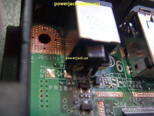inspiron 1721 pp22x dell dc jack repair socket port