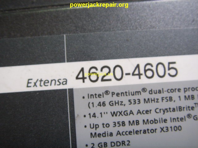 extensa 4620-4605 acer dc jack repair socket port