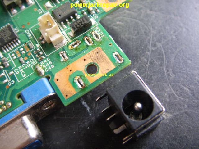 extensa 4620-4605 acer dc jack repair socket port