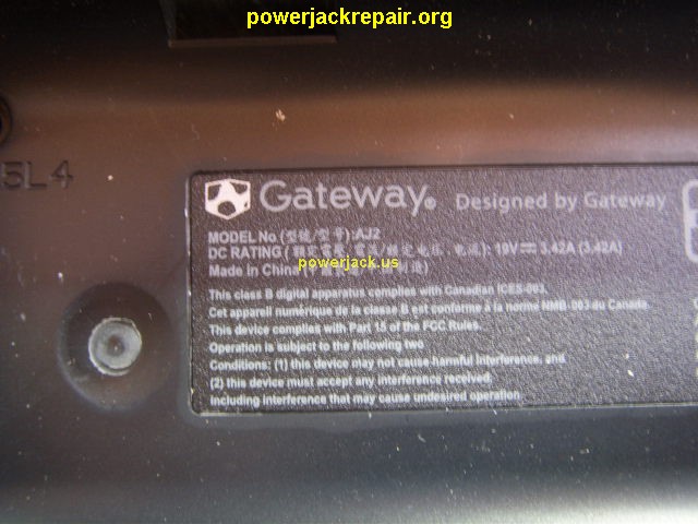 a12 gateway dc jack repair socket port replacement