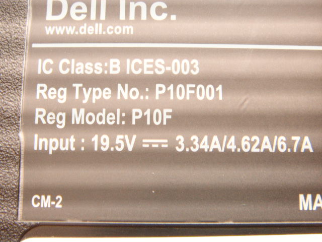 P10f P10f001N5010 dell DC Power Jack Connector Socket Port