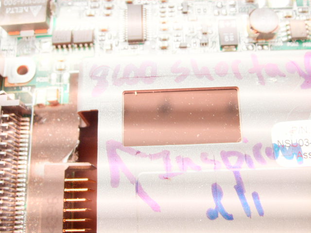 8600 dell inspiron shortage on the motherboard fixed