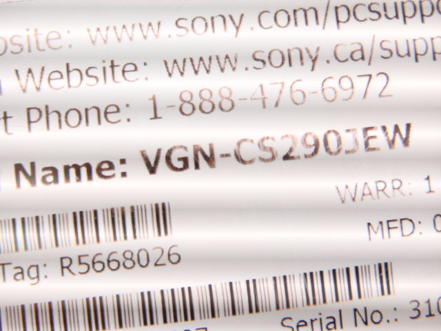 pcg-3e2l vgn-cs290jew sony vaio dc power jack socket connector port