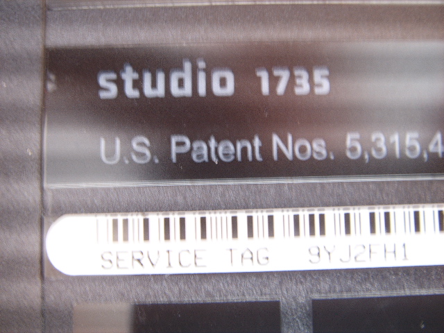 studio 1735 pp31l dell dc power jack socket connector pin 