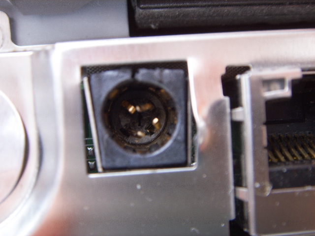 2305 inspiron one w0dell dc power jack socket connector input port pin