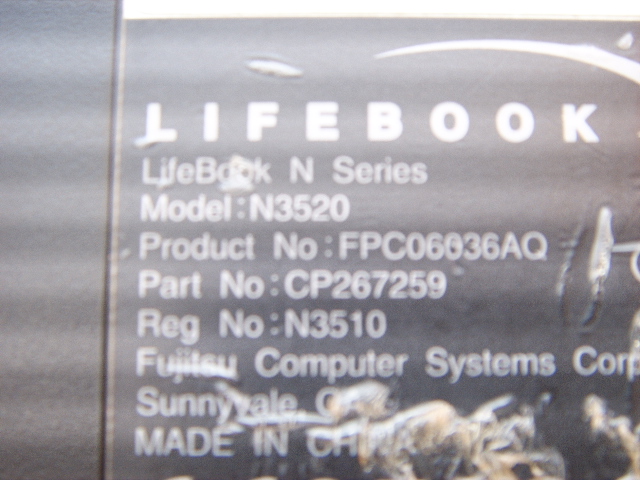 n3520 lifebook fujitsu n series n3510 dc power jack connector socket 