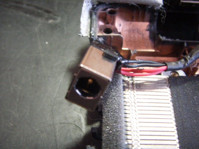 new90 gateway  dc power jack socket input port connector repair