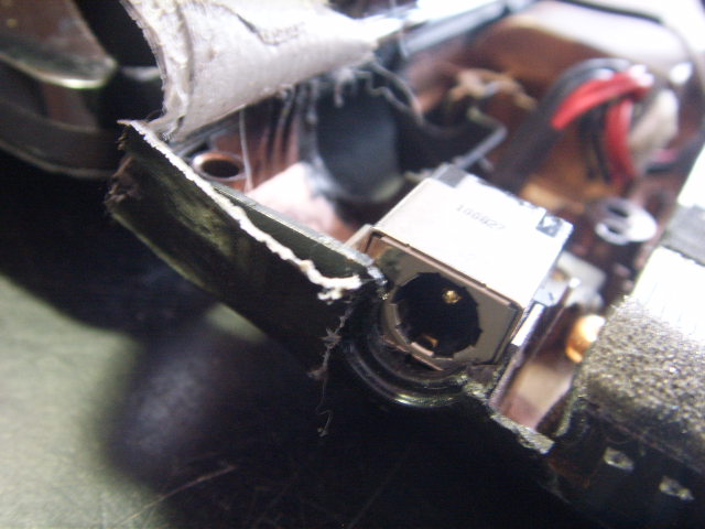 new90 gateway  dc power jack socket input port connector repair