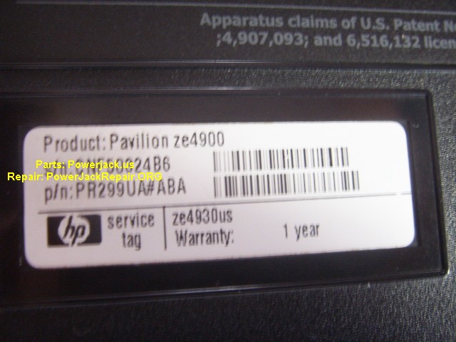 HP ZE4930us ze4900 