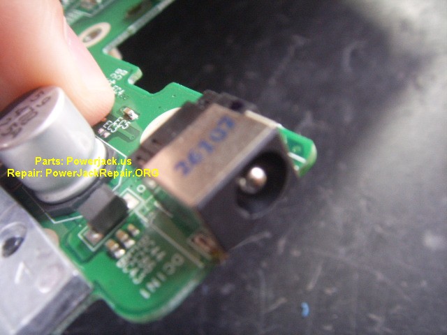 Dell Inspiron b130 jack connector socket input replacement
