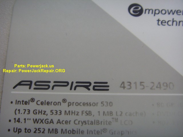 Acer Aspire 4315-2490