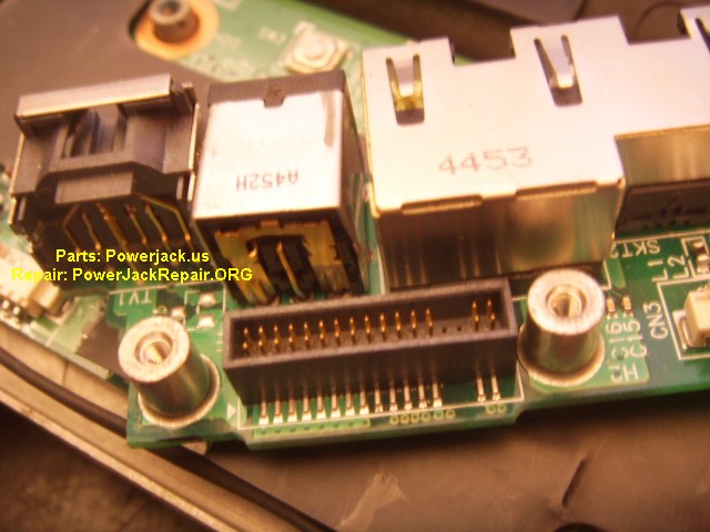 700m dell inspiron new dc jack board installed