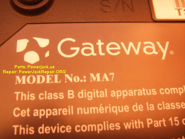 ma7 mt6840 model of gateway port connector socket dc jack