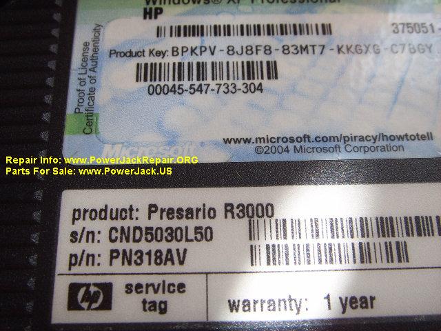 Compaq R3000 Series