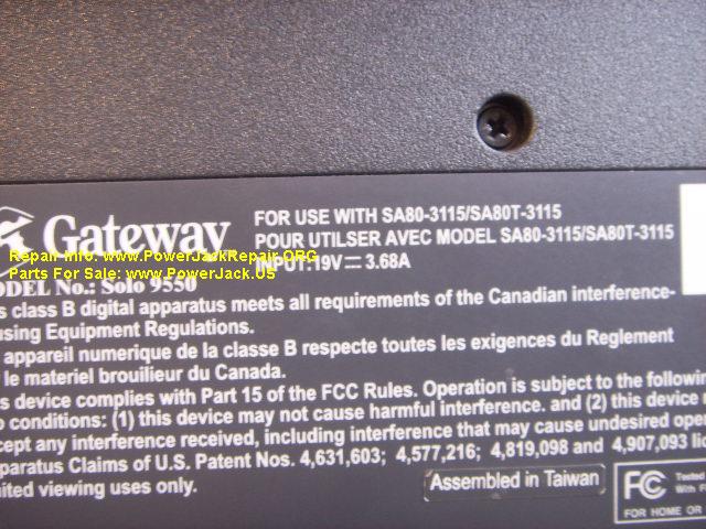 Gateway Solo 9550