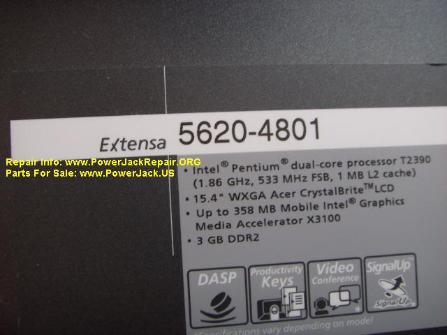 Acer Extensa 5020 4801