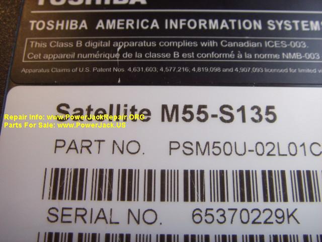 Toshiba Satellite M55 S135