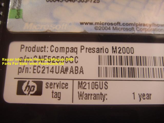 Compaq Presario M2000