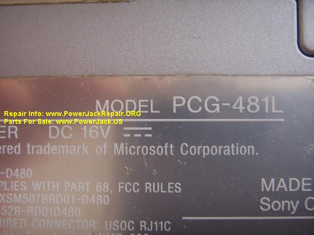 Sony Vaio 481L