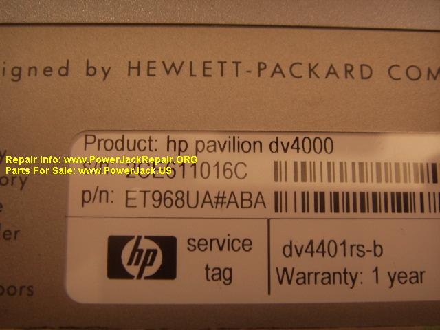 Hp dv4000 Pavilion