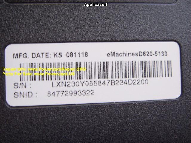 eMachines D620 D620-5133